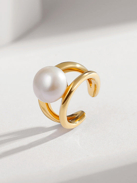 Pearl ear clip (single price)